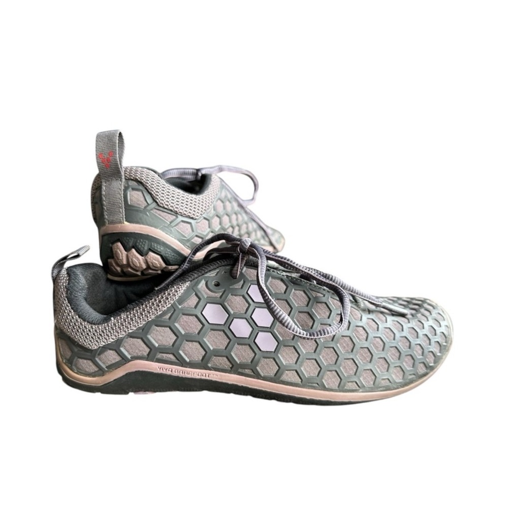 Vivobarefoot Sneakers Shoes Grey Pink Minimalist Barefoot Running Evo II EU 36